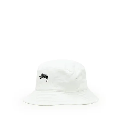 Stüssy Stock Bucket Hat (Creme)