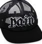 The Trilogy Tapes TTT Pain All-Over Mesh Trucker 6-Panel (Schwarz)