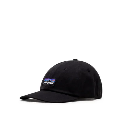 Patagonia P-6 Label Trad Cap (Schwarz)