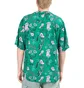 Brain Dead Caricatures Hawaiian Shirt (Grün)