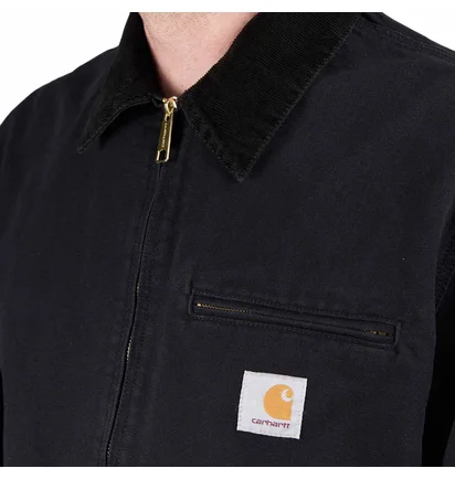 Carhartt WIP OG Detroit Jacket (Schwarz)