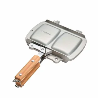 Snow Peak Tramezzino Sandwich Maker (Silber)