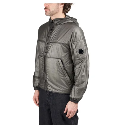C.P. Company Nada Shell Primaloft® Hooded Jacket (Grau)