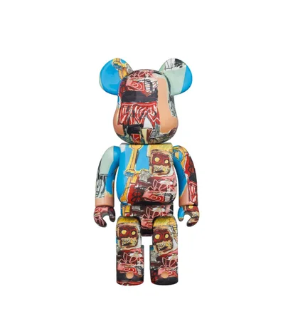 Medicom 100% + 400% Jean-Michel Basquiat #6 Be@rbrick Toy