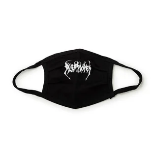 Pleasures Lonesome Face Mask (Schwarz)