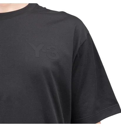 adidas Y-3 Classic Chest Logo T-Shirt (Schwarz)