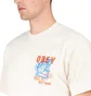 Obey Printing Press Make Art Classic T-Shirt (Beige)