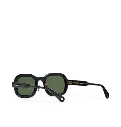 Brain Dead Newman Sunglasses (Schwarz / Grün)