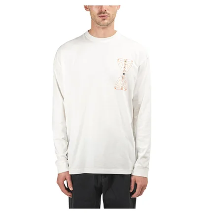 Brain Dead Human Dimension Longsleeve (Weiß)