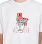 Sex Skateboards Flowers T-Shirt (Weiß)