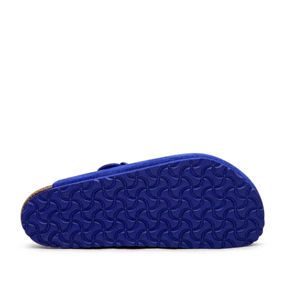 Birkenstock Boston Suede Leather Brights (Blau)