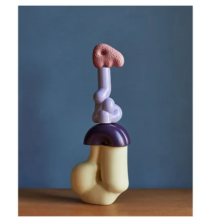 HAY W&S Vase / Chubby (Hell Gelb)