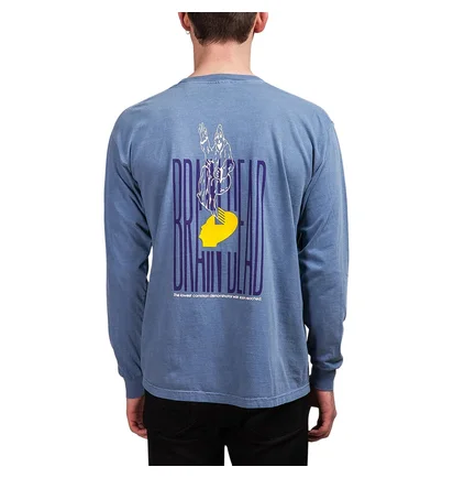 Brain Dead Ghost Longsleeve (Blau)