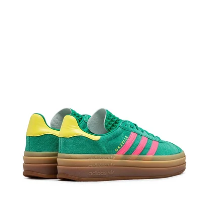 adidas WMNS Gazelle Bold (Grün / Pink)