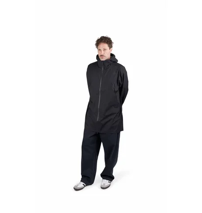 The North Face Packable Rain Parka (Schwarz)