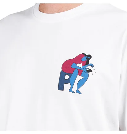 by Parra Insecure Days T-Shirt (Weiß)