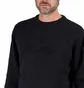 Alpha Industries Distressed Logo Pullover (Schwarz)