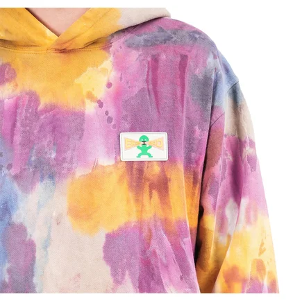 Brain Dead Shout PVC Hooded Sweatshirt (Multi)