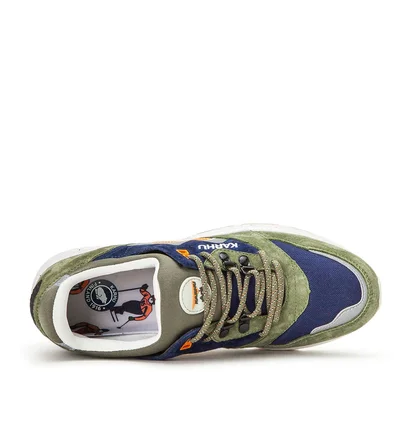 Karhu Aria 95 'Cross Country Pack' (Olive / Blau)