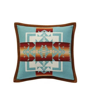 Pendleton Chief Joseph Pillow (Türkis / Multi) – Pendleton