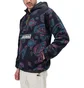 Aries Paisley Half Zip Fleece Hoodie (Schwarz)