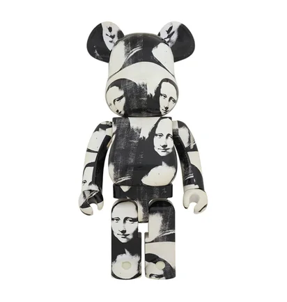 Medicom 1000% Andy Warhol Mona Lisa Be@rbrick Toy