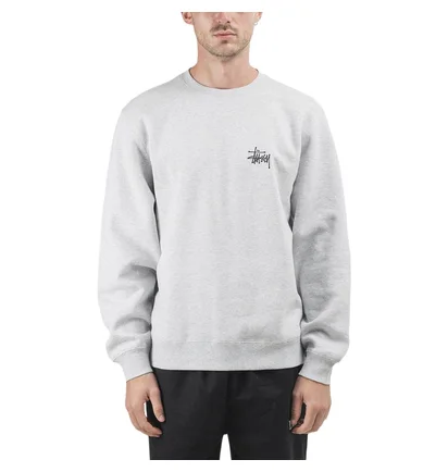 Stüssy Basic Crewneck (Grau)