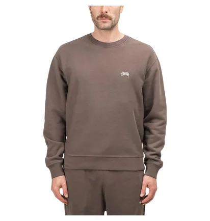 Stüssy Logo Crewneck (Braun)