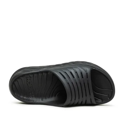 HOKA One One M ORA Recovery Slide 2 (Schwarz)