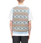 Stüssy Giza Sweater Vest (Blau / Orange)