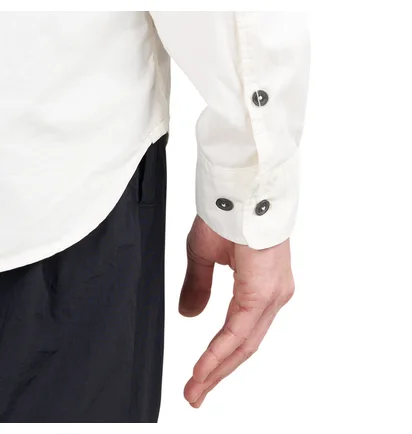 C.P. Company Gabardine Zipped Shirt (Weiß)