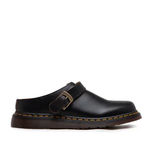 Dr. Martens Isham Vintage Smooth Leather Slingback Mules (Schwarz)