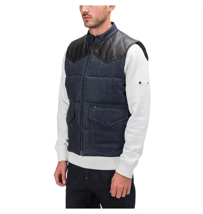 Lee 101 Gilet Vest (Denim / Schwarz)