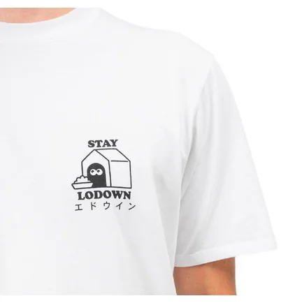 Lodown x Edwin Stay Lodown Tee (Weiß)