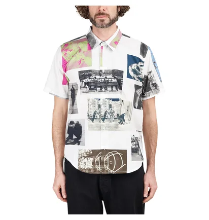 Pop Trading Company Hugo Snelooper Shirt (Weiß / Multi)