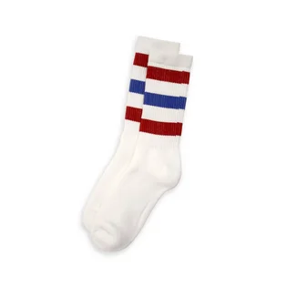 Raised By Wolves Crew Socks (Weiß)