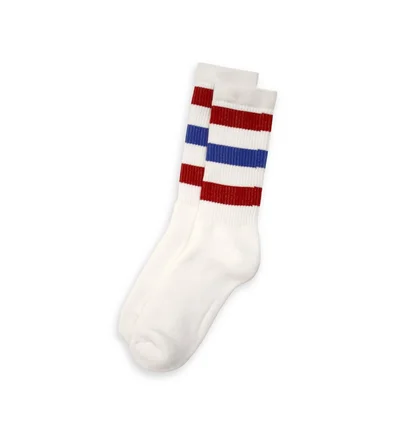 Raised By Wolves Crew Socks (Weiß)