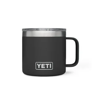 Yeti Rambler 14oz (414ml) Tasse (Schwarz)
