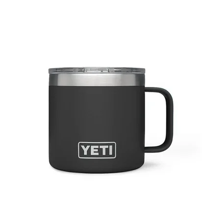Yeti Rambler 14oz (414ml) Tasse (Schwarz)