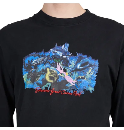 Carne Bollente Deep Sea Encounters Crewneck (Schwarz)