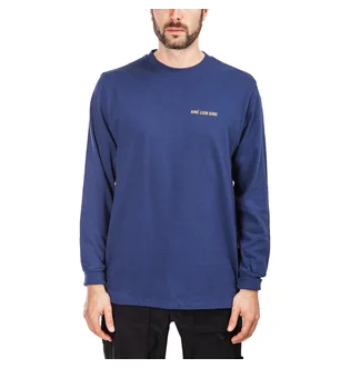 Aimé Leon Dore LS Logo Tee (Navy)