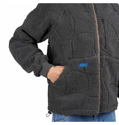 Dime Coverstich Sherpa Fleece (Grau)