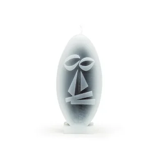 Stüssy Mask Candle (Grau / Schwarz)