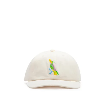 Obey Jaunt 6 Panel Strapback Cap (Creme)