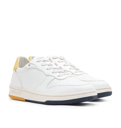 Clae Malone Vegan (Weiß / Gelb)