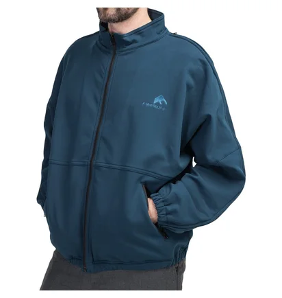 Flagstuff Track Jeasey Jacket (Petrol / Lila)