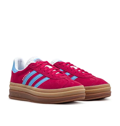 adidas WMNS Gazelle Bold (Rot / Blau / Gum)