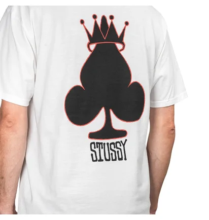 Stüssy Crown Spade Tee (Weiß)