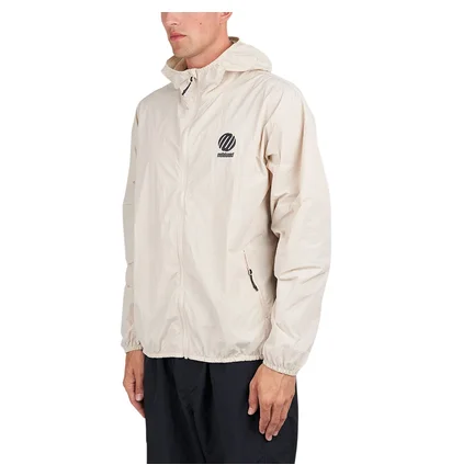 Metalwood Lightweight Ripstop Wind Jacket (Beige)