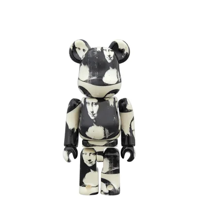 Medicom 100% + 400% Andy Warhol Mona Lisa Be@rbrick Toy